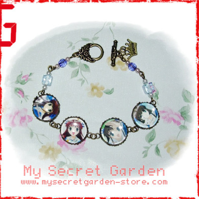 Fruits Basket フルーツバスケット Honda Tohru anime Cabochon Bronze Bracelet  Fruits Basket フルーツバスケット Honda Tohru anime Cabochon Bronze Bracelet